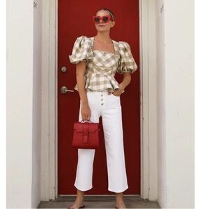 Hunter Bell Conway Top Gingham